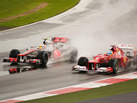 Monaco sous la pluie